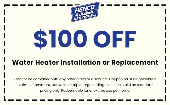 Discounts on Water Heater Installation or Replacement